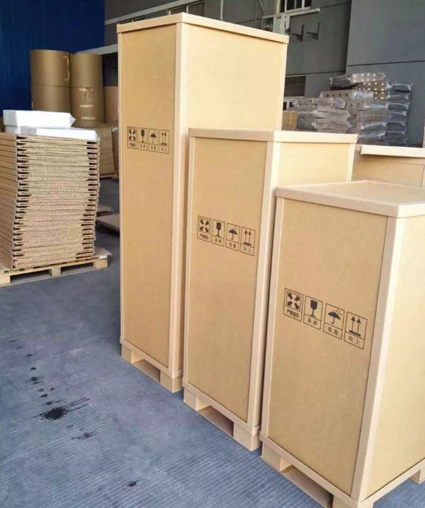 昆山公司定做特硬蜂窝纸箱+纸卡板